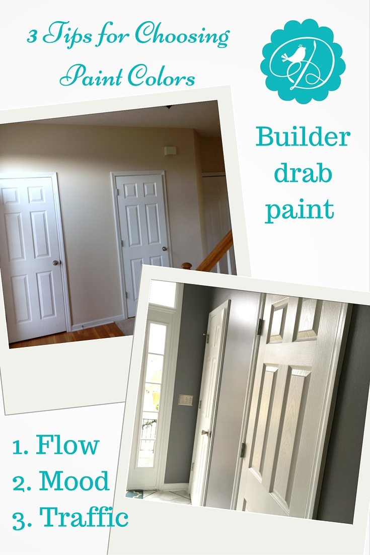 3 Tips for Choosing Paint Colors, DancingDishAndDecor.com