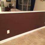 gloss paint, flat paint, project picture