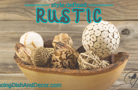 What is rustic home decor
