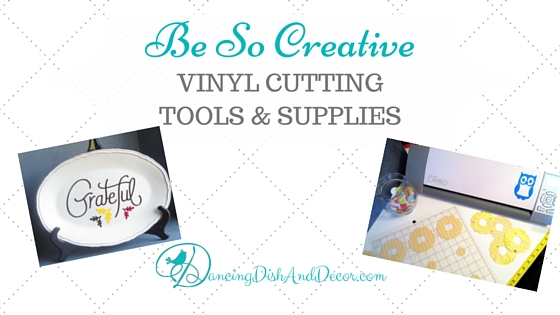 VINYL CUTTING TOOLS & SUPPLIES, DancingDishAndDecor{dot}com